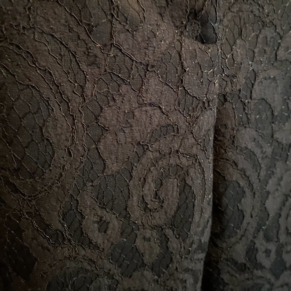 NWOT Ann Taylor Lace Overlay Pants - Picture 4 of 6